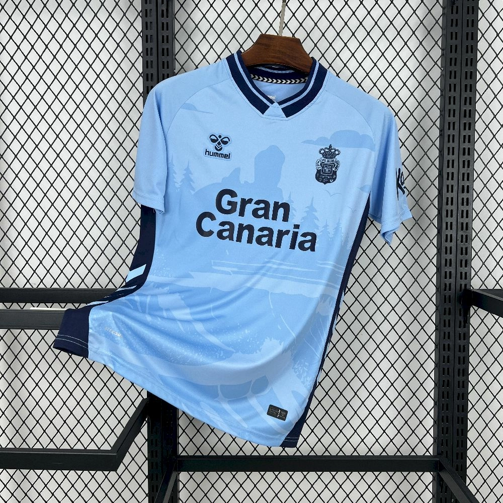 Camiseta de fútbol Las Palmas 2025/26 VISITANTE MANGA CORTA VERSION FAN